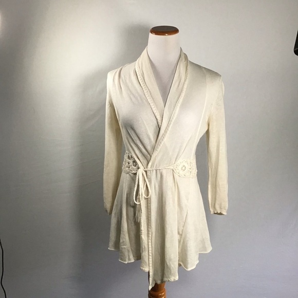 Anthropologie Cotten linen light knit - Picture 2 of 5